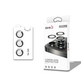 Zore Galaxy ile uyumlu S25 CL-12 Premium Safir Parmak İzi Bırakmayan Anti-Reflective Kamera Lens Koruyucu Gümüş