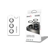 Zore Galaxy ile uyumlu S25 Plus CL-12 Premium Safir Parmak İzi Bırakmayan Anti-Reflective Kamera Lens Koruyucu Gümüş