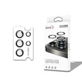 Zore Galaxy ile uyumlu S25 Ultra CL-12 Premium Safir Parmak İzi Bırakmayan Anti-Reflective Kamera Lens Koruyucu Siyah