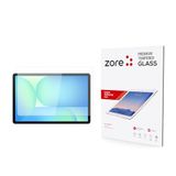 Zore Galaxy ile uyumlu Tab S10 FE Plus Tablet Temperli Cam Ekran Koruyucu Şeffaf