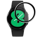 Zore Galaxy İle Uyumlu Watch 4 44mm PMMA Pet Saat Ekran Koruyucu, Siyah