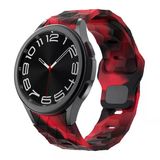 Zore Galaxy İle Uyumlu Watch 5 Pro 45Mm Krd-116 20Mm Futbol Desenli Spor Tasarımlı Silikon Kordon