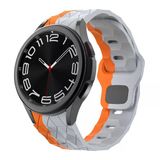 Zore Galaxy İle Uyumlu Watch 6 40Mm Krd-116 20Mm Futbol Desenli Spor Tasarımlı Silikon Kordon