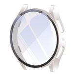 Zore Galaxy İle Uyumlu Watch 6 44mm Sert PC Kasa ve Ekran Koruyucu Watch Gard 14, Starlight