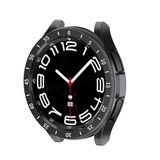 Zore Galaxy İle Uyumlu Watch 6 Classic 47mm Sert PC Kasa ve Ekran Koruyucu Sport Watch Gard 29, Siyah