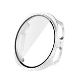 Zore Galaxy ile uyumlu Watch 8 40mm Sert PC Kasa ve Ekran Koruyucu Watch Gard 38 Gümüş