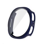 Zore Galaxy ile uyumlu Watch 8 40mm Sert PC Kasa ve Ekran Koruyucu Watch Gard 38 Lacivert