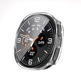 Zore Galaxy ile uyumlu Watch 8 40mm Sert PC Kasa ve Ekran Koruyucu Watch Gard 38 Şeffaf