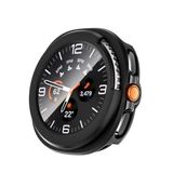 Zore Galaxy ile uyumlu Watch 8 Classic 46mm Sert PC Kasa ve Ekran Koruyucu Watch Gard 39 Siyah
