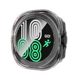 Zore Galaxy ile uyumlu Watch 8 Ultra Kasa ve Ekran Koruyucu Watch Gard 40 Şeffaf