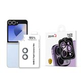 Zore Galaxy İle Uyumlu Z Flip 6 CL-11 Safir Parmak İzi Bırakmayan Anti-Reflective Kamera Lens Koruyucu, Mavi