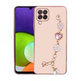 Zore Galaxy M22 El Tutamaçlı Kamera Korumalı Taka Silikon Kapak Kılıf