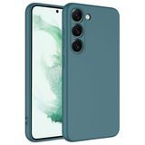 Zore Galaxy S23 Plus Siyah Mara Lansman İç Yüzeyi Kadife Cep Telefonu Kılıfı