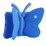 Zore Galaxy Tab A8 10.5 SM-X200 2021 Butterfly Standlı - Mavi Kılıf