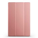 Zore Galaxy Tab A8 10.5 SM-X200 2021 Smart Cover Standlı 1-1 - Rose Gold Kılıf