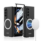 Zore Galaxy Z Fold 4 Wireless Şarj Özellikli Kıpta Magsafe Kapak Kılıf