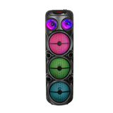 Zore Gd-2887 Dijital Led Göstergeli Mikrofonlu Rgb Tws 8 İnç Stereo Bass Kablosuz Karaoke Hoparlör