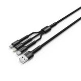 Zore High Speed 3 İn 1 Lightning Micro Type-c Usb Kablo