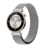 Zore Huawei İle Uyumlu Gt4 41Mm Krd-01 18Mm Metal Hasır Kordon