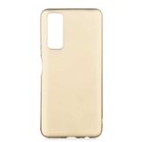 Zore Huawei ile uyumlu P Smart 2021 Kılıf Premier Silikon Kapak Gold