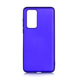 Zore Huawei ile uyumlu P40 Kılıf Premier Silikon Kapak Saks Mavi