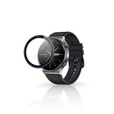 Zore Huawei İle Uyumlu Watch GT2 Pro PMMA Pet Saat Ekran Koruyucu, Siyah