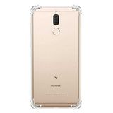 Zore Huawei Mate 10 Lite ile uyumlu Kılıf Zore Nitro Anti Shock Köşeleri Çıkıntılı Koruyucu Silikon,Şeffaf
