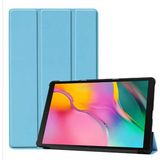 ZORE Huawei T5 10 Inc Zore Smart Cover Standlı 1-1 Tablet Kılıfı - Mavi