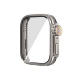 Zore Huawei Watch Fit 3 to Apple ile uyumlu Watch Ultra 49mm Kasa Dönüştürücü ve Ekran Koruyucu Watch Gard 33 Gümüş