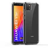 Zore Huawei Y5P Coss Şeffaf Sert Silikon Cep Telefonu Kılıfı