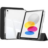 Zore iPad 11.nesil 2025 Kılıf Magnetik Ayrılabilen Airbagli Frms Sliding Tablet Kılıfı - Siyah
