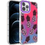 ZORE iPhone 12 Pro Max Kılıf Renkli Desenli Sert Silikon Korn Kılıf NO6