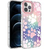 ZORE iPhone 12 Pro Max Kılıf Renkli Desenli Sert Silikon Korn Kılıf NO7