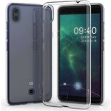 Zore Lg K20 2019 Süper Silikon Kapak Şeffaf Kılıf