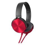 Zore MDR-XB450 Kulaküstü Kulaklık - Kırmızı