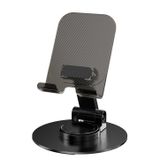 Zore MS-14 Taşınabilir Katlanabilir 360 Dönebilen Karbon Çelik Tasarımlı Telefon Ve Tablet Standı