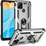 ZORE Oppo A15 Kılıf Zore Vega Yüzüklü Standlı Zırh Kılıf