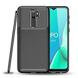 Zore Oppo A5 2020 ile uyumlu Kılıf Negro Auto Focus Silikon Siyah
