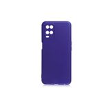Zore Oppo A54 4G Premier Silikon Kapak Saks Mavi Cep Telefonu Kılıfı
