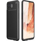 Zore Oppo A73 Karbon Tasarım Negro Silikon Kılıf