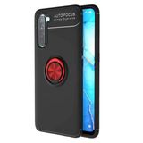 Zore Oppo A91 Manyetik Yüzüklü Ravel Silikon Kılıf