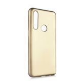 Zore Oppo ile uyumlu A31 Kılıf Zore Premier Silikon Kapak Gold