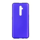 Zore Oppo İle Uyumlu Reno 2Z Kılıf Premier Silikon Kapak, Saks Mavi