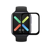 Zore Oppo İle Uyumlu Watch 41mm PMMA Pet Saat Ekran Koruyucu, Siyah