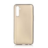 Zore Realme ile uyumlu 6 Pro Kılıf Premier Silikon Kapak Gold