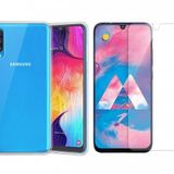 Zore Samsung Galaxy A50 Şeffaf Esnek Silikon Kılıf