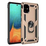 Zore Samsung Galaxy A71 ile Uyumlu Vega için Silikon Gold Cep Telefonu Kılıfı
