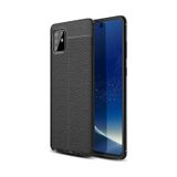 Zore Samsung Galaxy A81 Note 10 Lite Niss Silikon Kapak Siyah Kırmızı Cep Telefonu Kılıfı