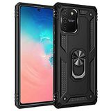 Zore Samsung Galaxy S10 Lite A91 Vega ile Uyumlu Silikon Siyah Cep Telefonu Kılıfı