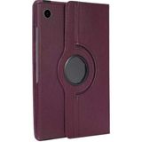 Zore Samsung Galaxy Tab A8 10.5 SM-X200 2021 Dönebilen Standlı - Mor Kılıf